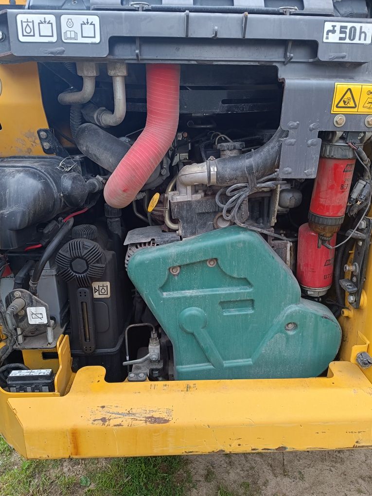 Volvo 115c bobcat ładowarka kołowa 2016r widły łyzka led kogut