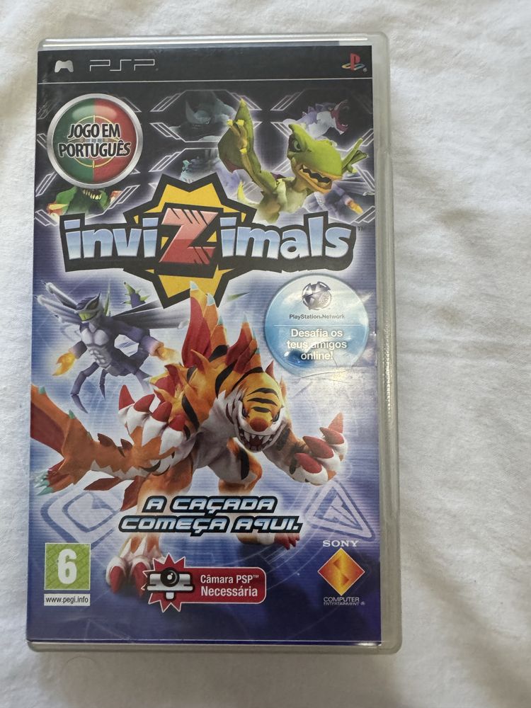 Dois jogos Invizimals PSP