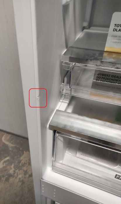 Lodówka Whirlpool WHC18 T341 No Frost 177cm 250L LED OUTLET 3IG11N