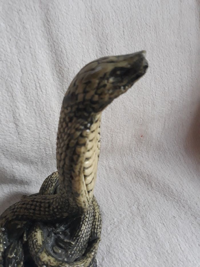 Figurka kobra wąż, ozdoba dekoracja