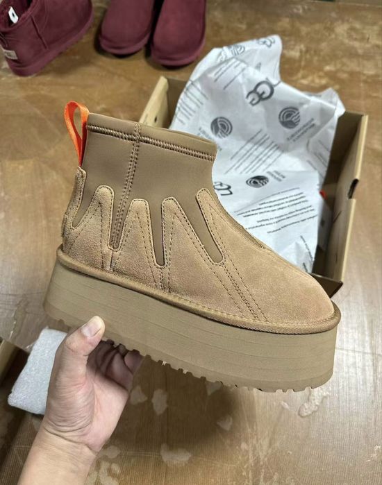 Оригинальные UGG Ultra Mini Dipper Platform Sunwave Chestnut ORIGINAL