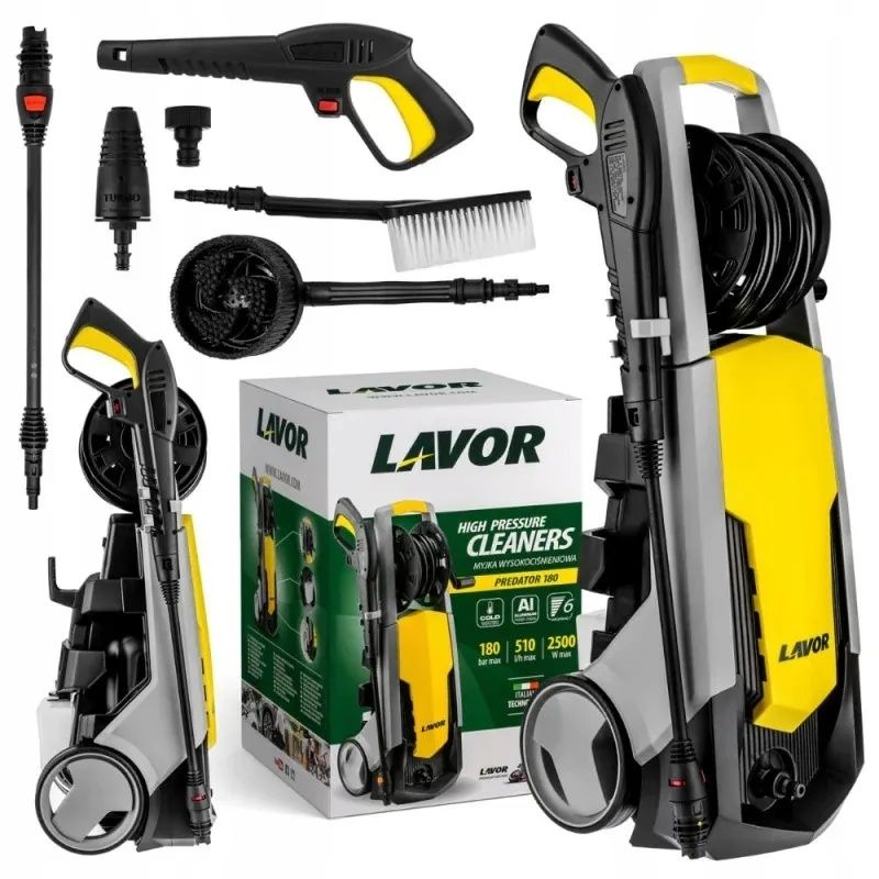 Myjka ciśnieniowa LAVOR Predator 180 | 180 bar | 2500W