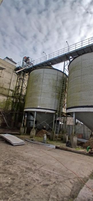 Silos zbożowy lejowy 150 ton bin petkus polskie