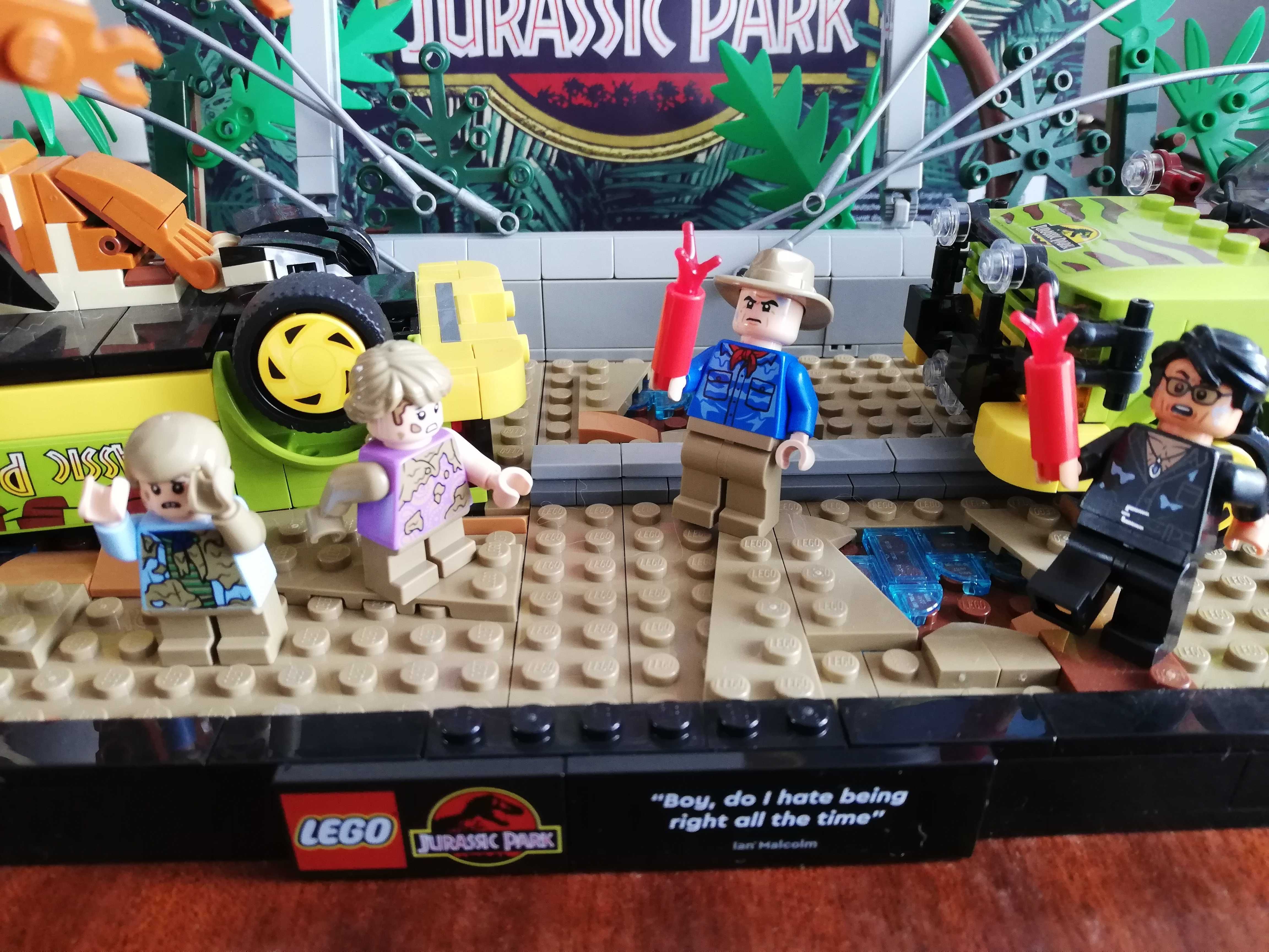 Lego 76956 T. rex Breakout Completo