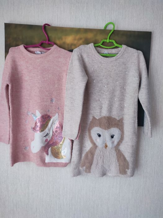 Теплий светр, плаття, туніка