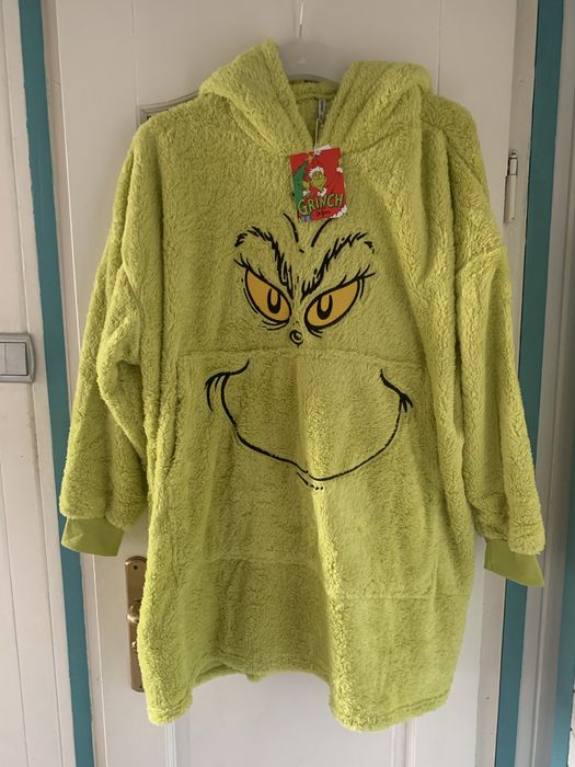 Snuddie/ kocobluza/ bluzokoc grinch one size unisex