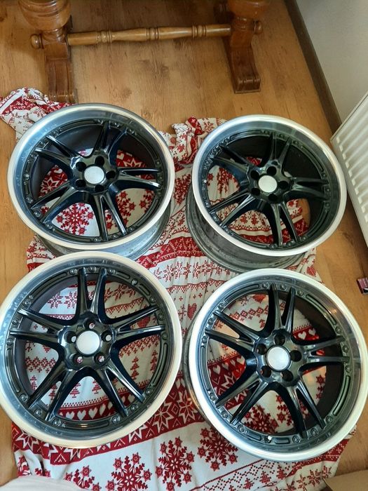 Felgi aez r 18 5x100, świeżo wypolerowane.
(Audi też na sprz