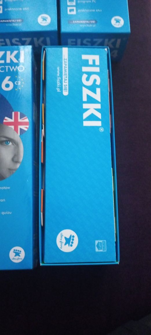 Fiszki angielski komplet słownictwo 1-6 +biznes