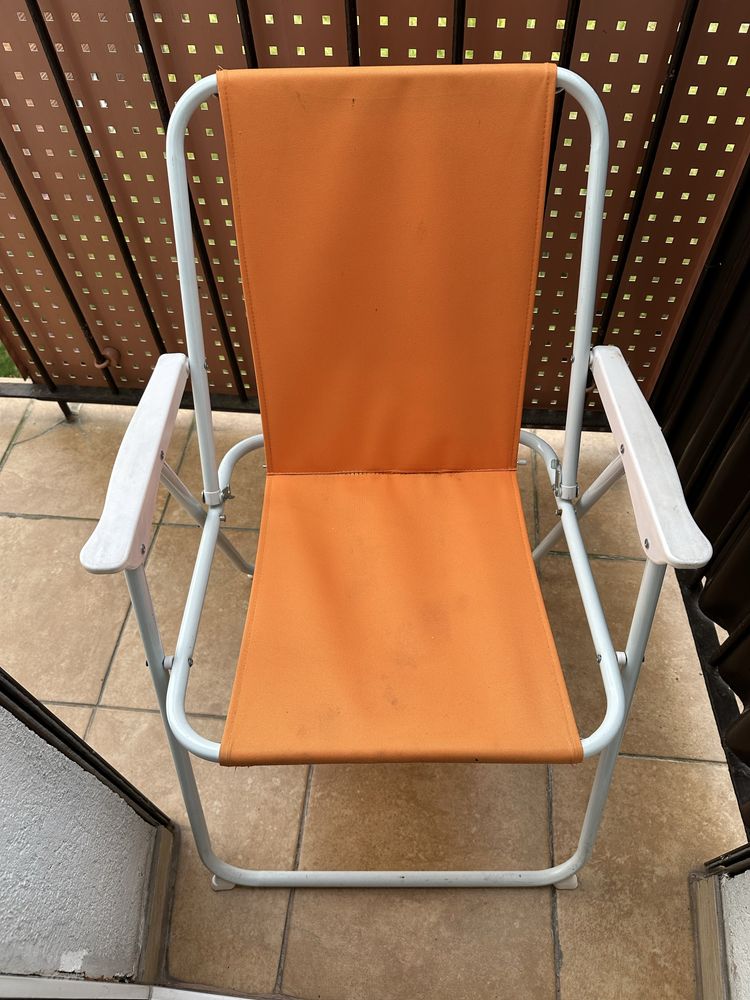 Leżak składany krzesełko rozkladane RETRO
