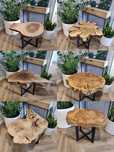 Stolik kawowy Stolik kawowy z Plastra! Loft! Duże Lite Drewno! Polecam