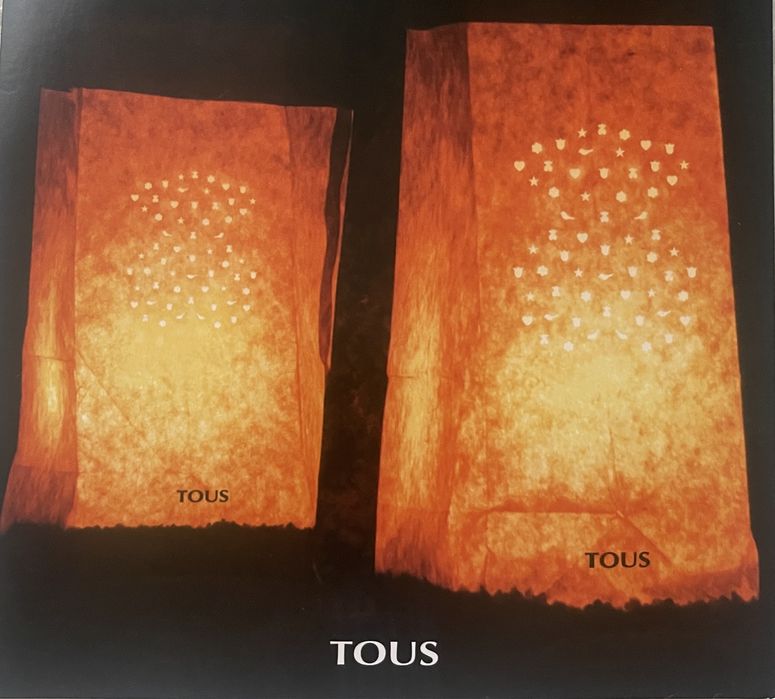 Tous Candle Bags lampiony 4 sztuki