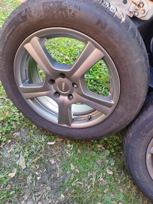 Sprzedam alufelgi r17 5x112 opony zimowe cena za całość
