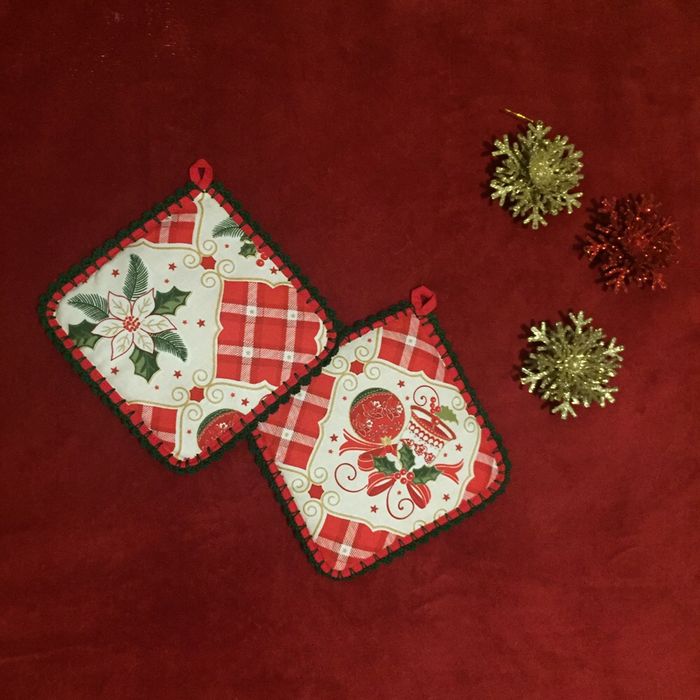 Conjunto pegas de Natal