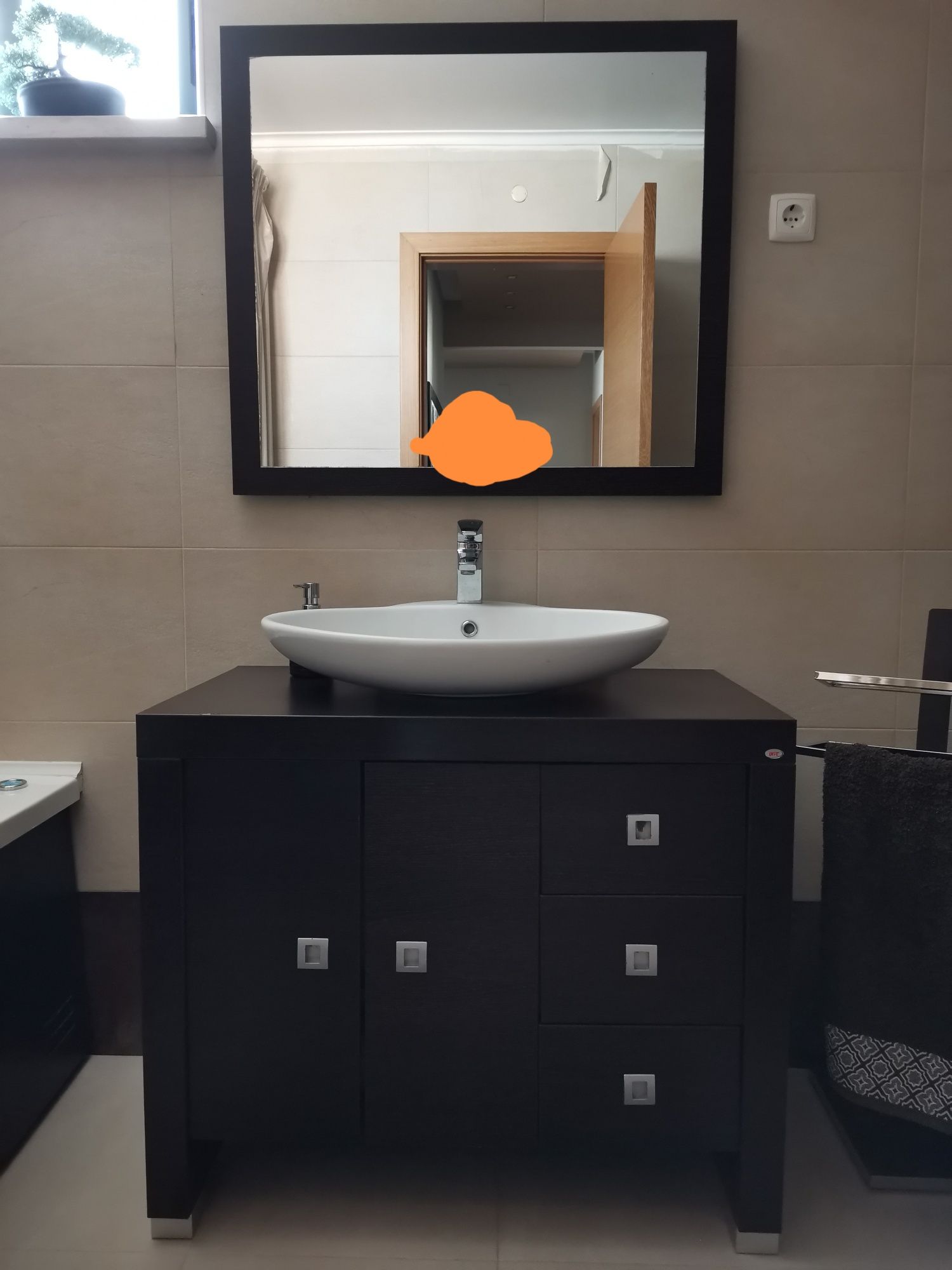 Espelho Wengué (wc)