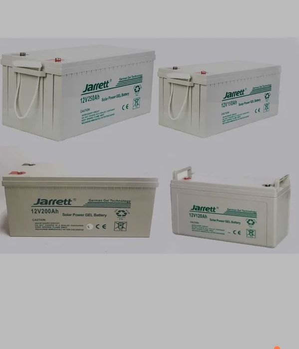 Акумулятор гелевий Jarrett GEL 12V 250Ah 2024 року для котла та сонячн