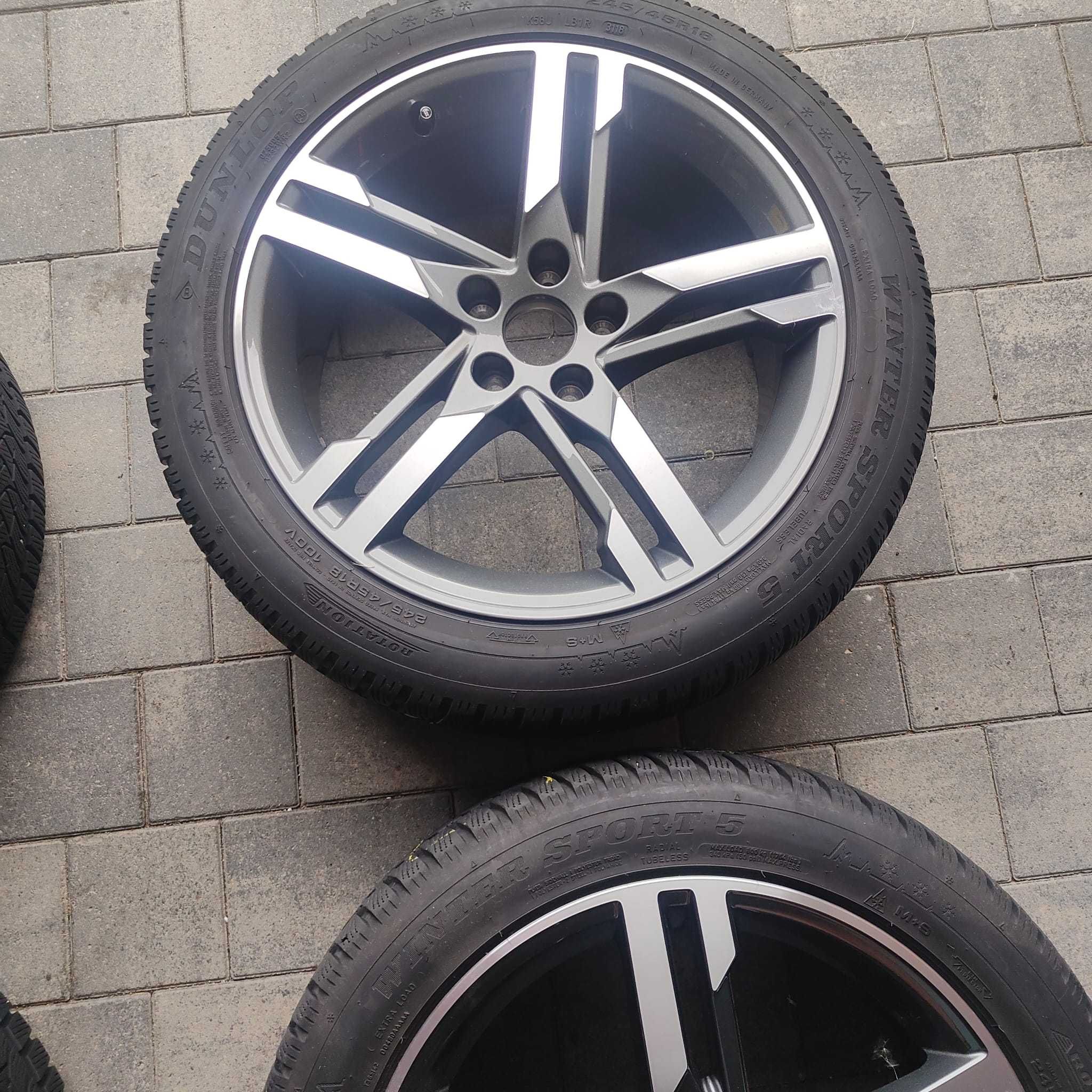 4xFelgi aluminiowe oryginalne do Audi A4 B9 s-line NOWE!