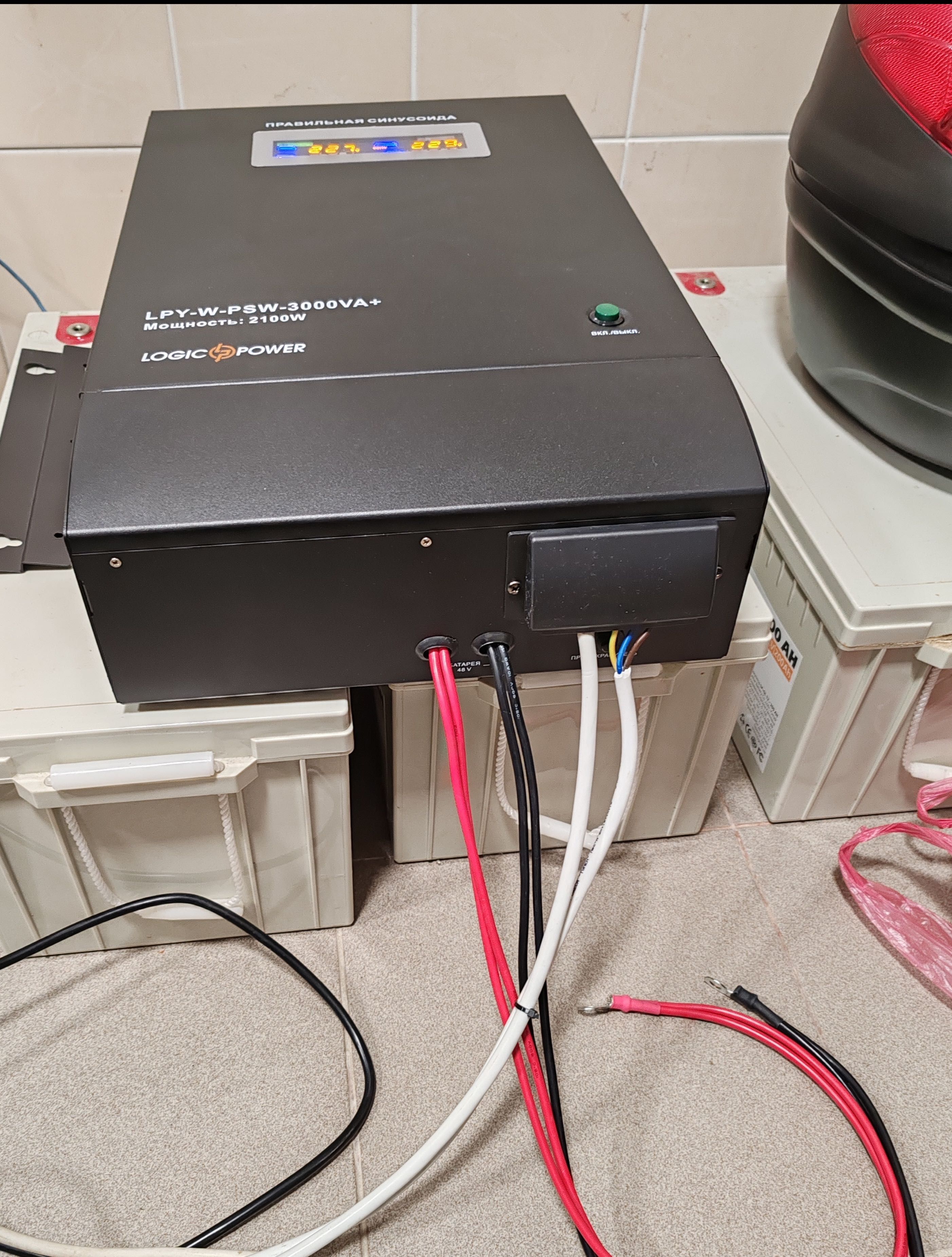 Джерело безперебійного живлення Logic Power LPY-W-PSW-3000VA
