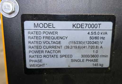 генератор дизельний Covax 7000T AVR мідна обмотка електростарт новий