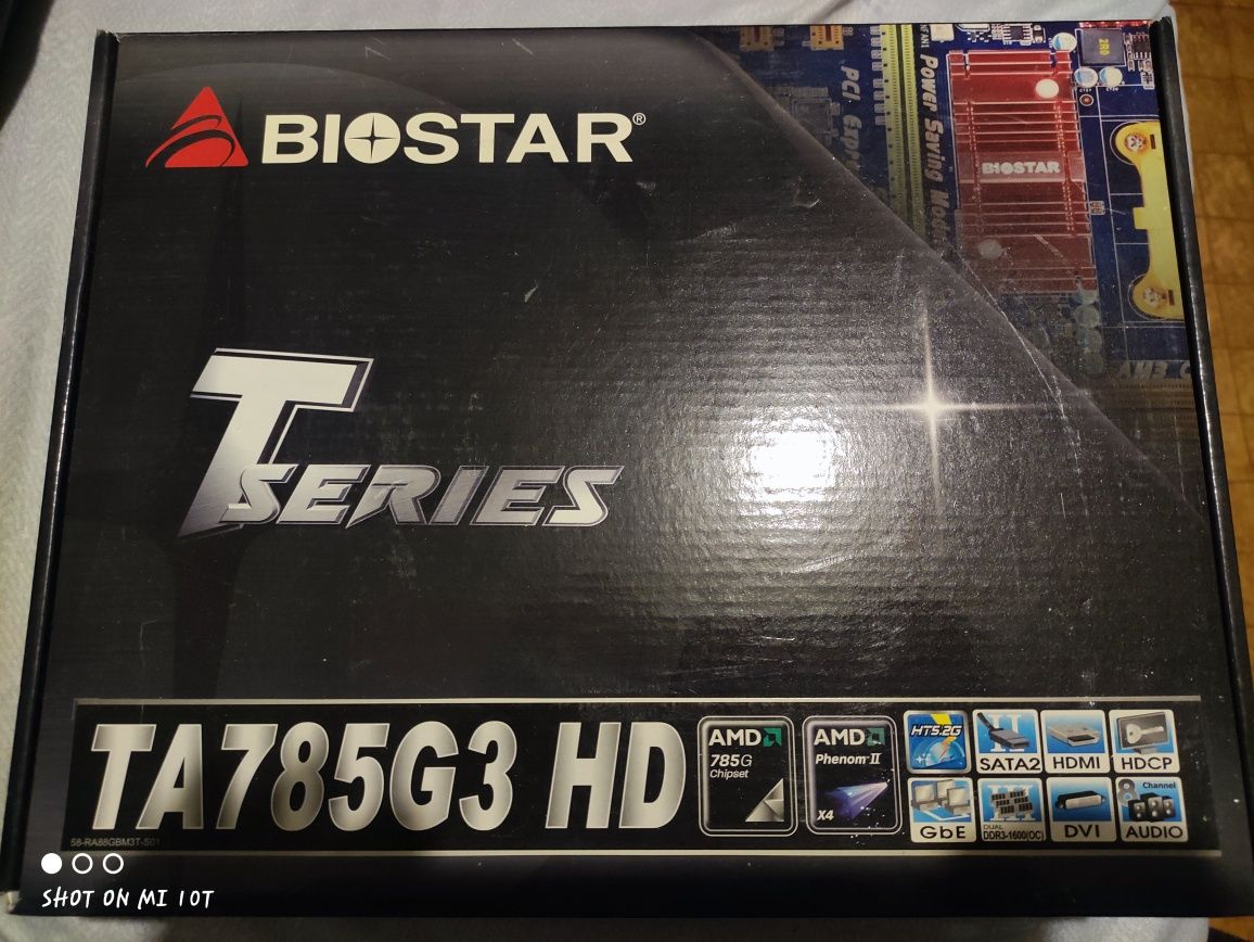 Материнская плата Biostar TA785G3 HD mATX