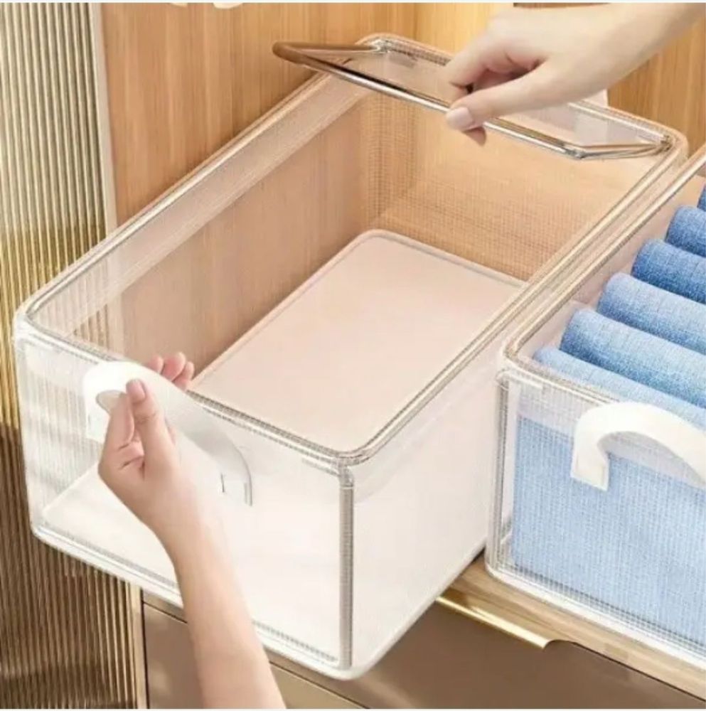 Органайзер для хранения вещей Коробка складная 30×24×16см 50×32х30сМ
