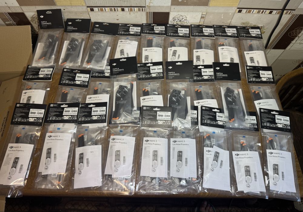 Оригінальні пропеллери Mavic 3 в наявності 50 комплектів