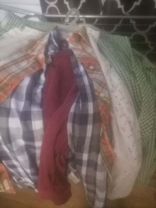 XS / S / M рубашка мужская одежда рубашки с рукавом без