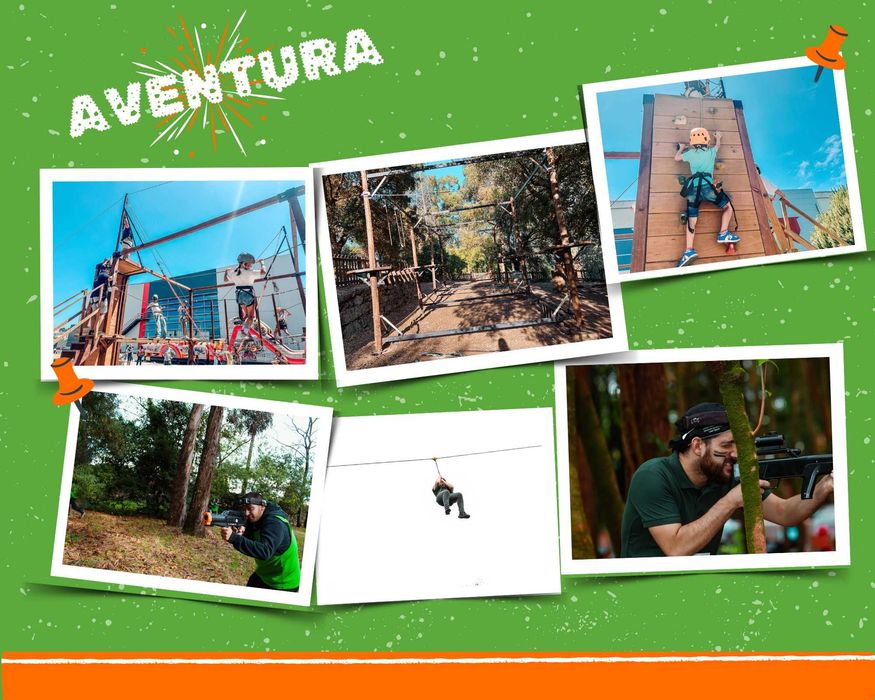 Insufláveis ; Arvorismo ; Paintball ; Outras Atividades