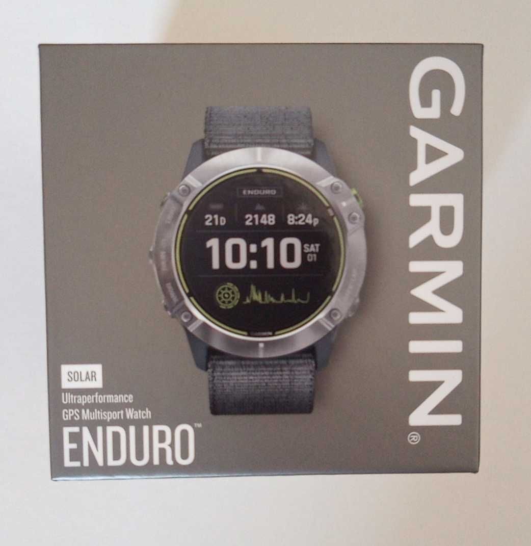 Zegarek GPS smartwatch Garmin Enduro - SOLAR - stal  - NOWY GWARANCJA