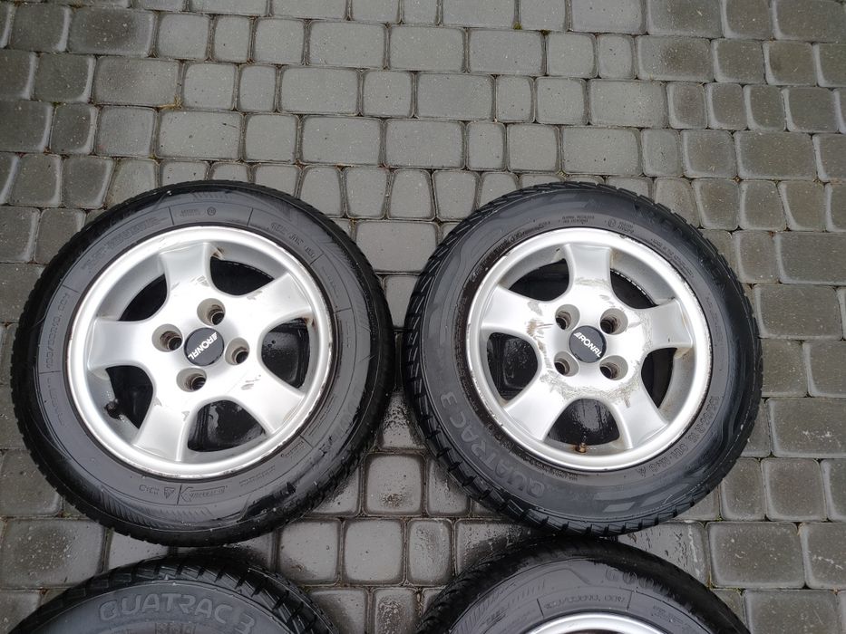 Koła alufelgi zimowe zima 4x114,3 - 195/65R15 - KIA Hyundai komplet