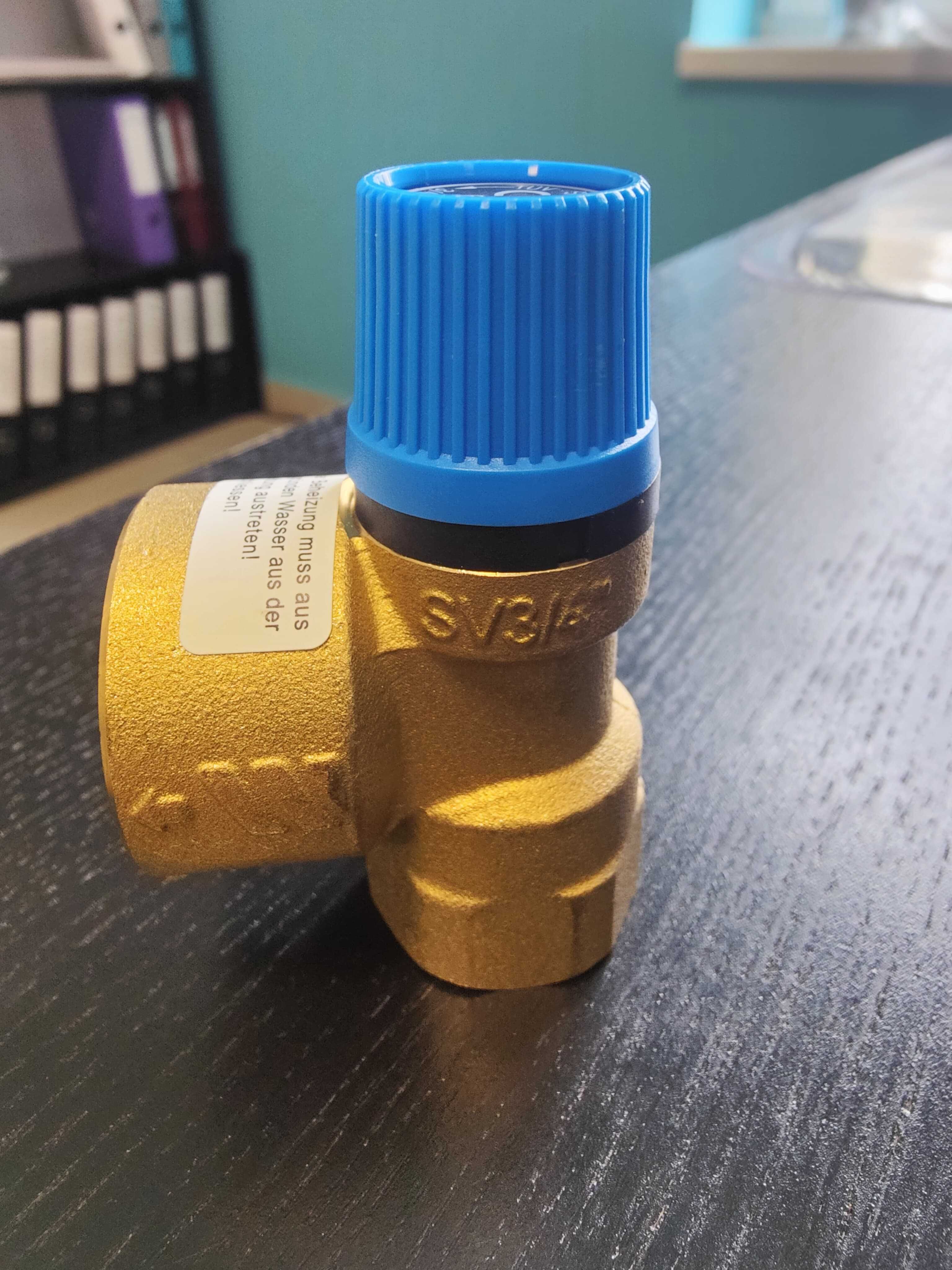 Zawór bezpieczeństwa Watts SVW 6 bar 3/4" do CWU – NOWY! (10 sztuk)