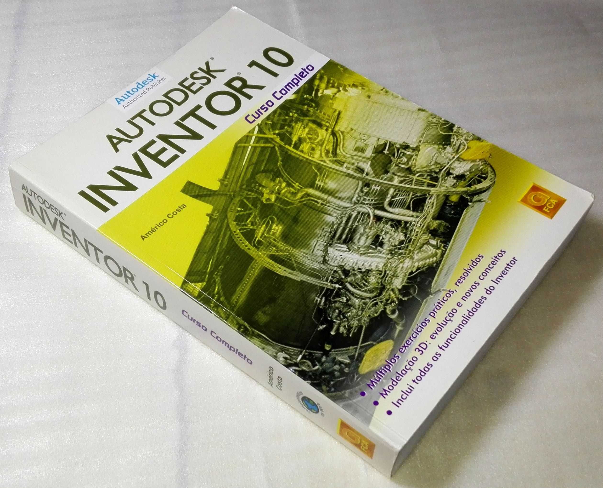 Livro Autodesk Inventor 10 - Curso Completo