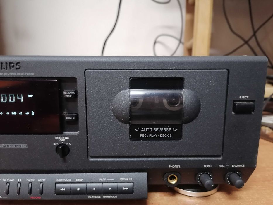Magnetofon Philips 70FC/930  dwukasetowy casette deck