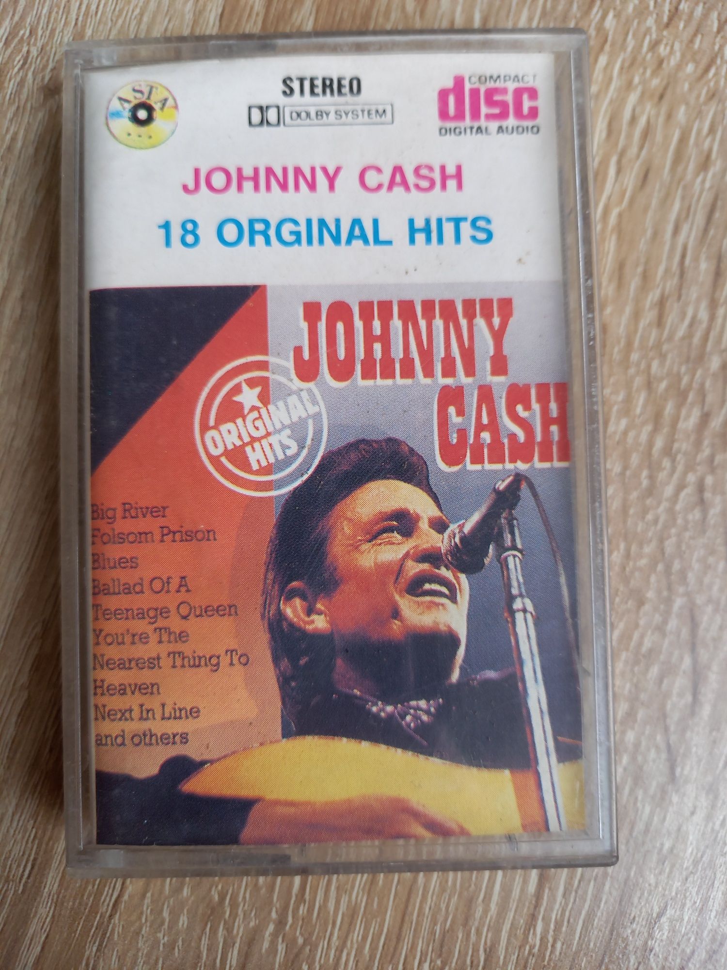 Kaseta magnetofonowa Johnny Cash - 18 original hits
