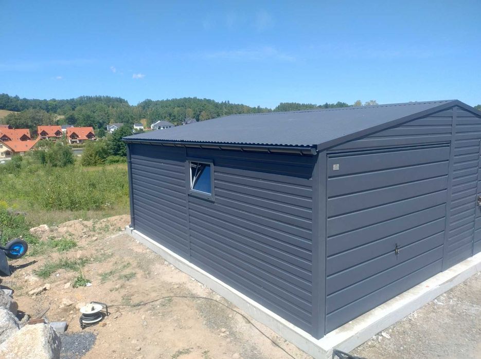 Garaż Blaszany Drewnopodobny Premium PRODUCENT!!!