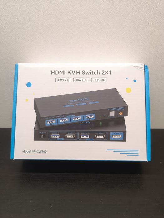 HDMI KVM Switch 2x1