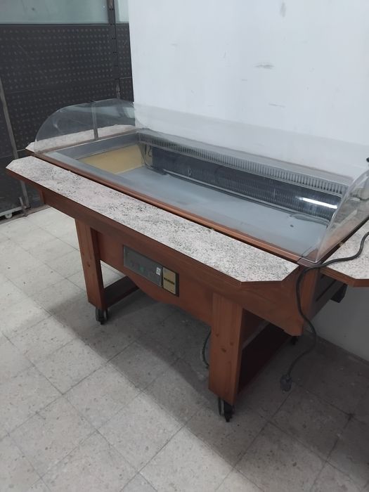 Expositor de buffet refrigerado