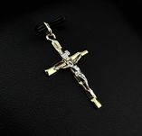 Złota zawieszka Krzyż 1,04g PR.585 14K dł. 3,5cm