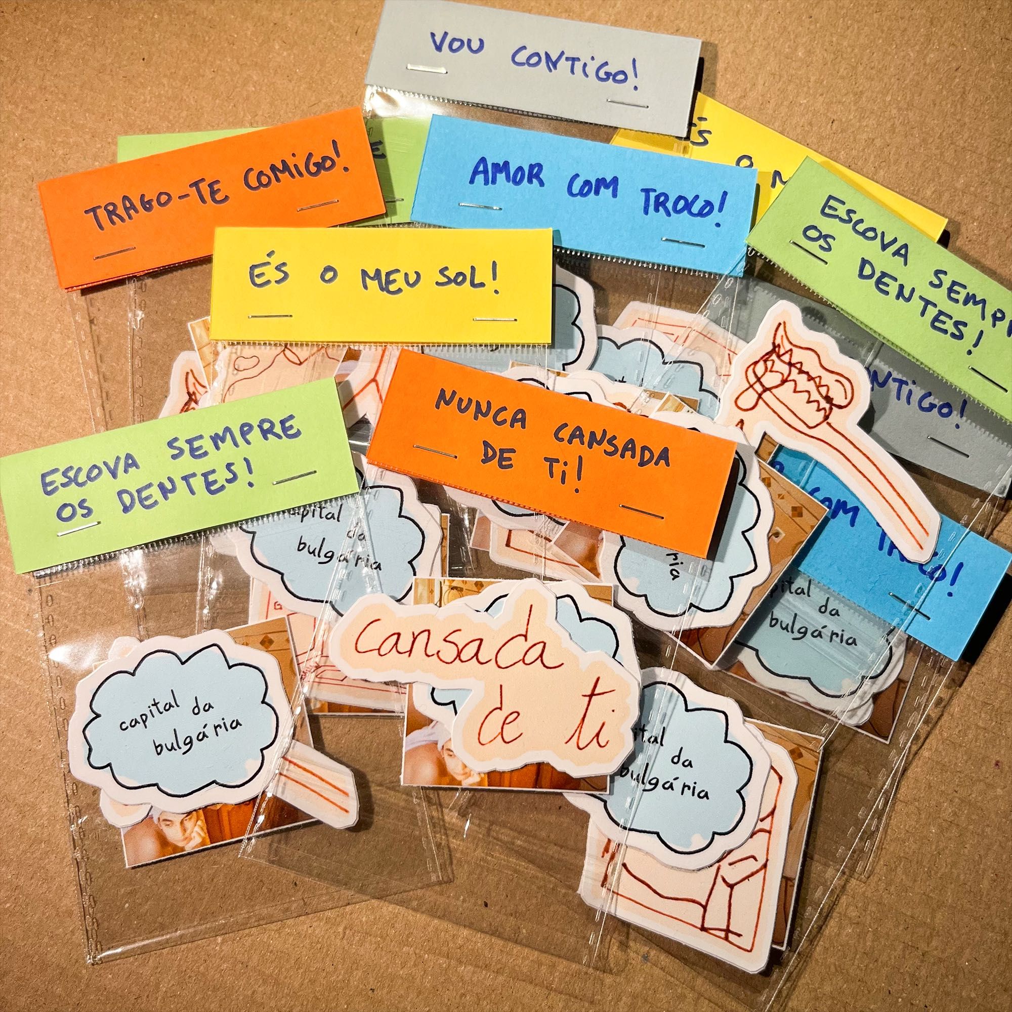 10 AUTOCOLANTES contei e deixei que tu me julgasses