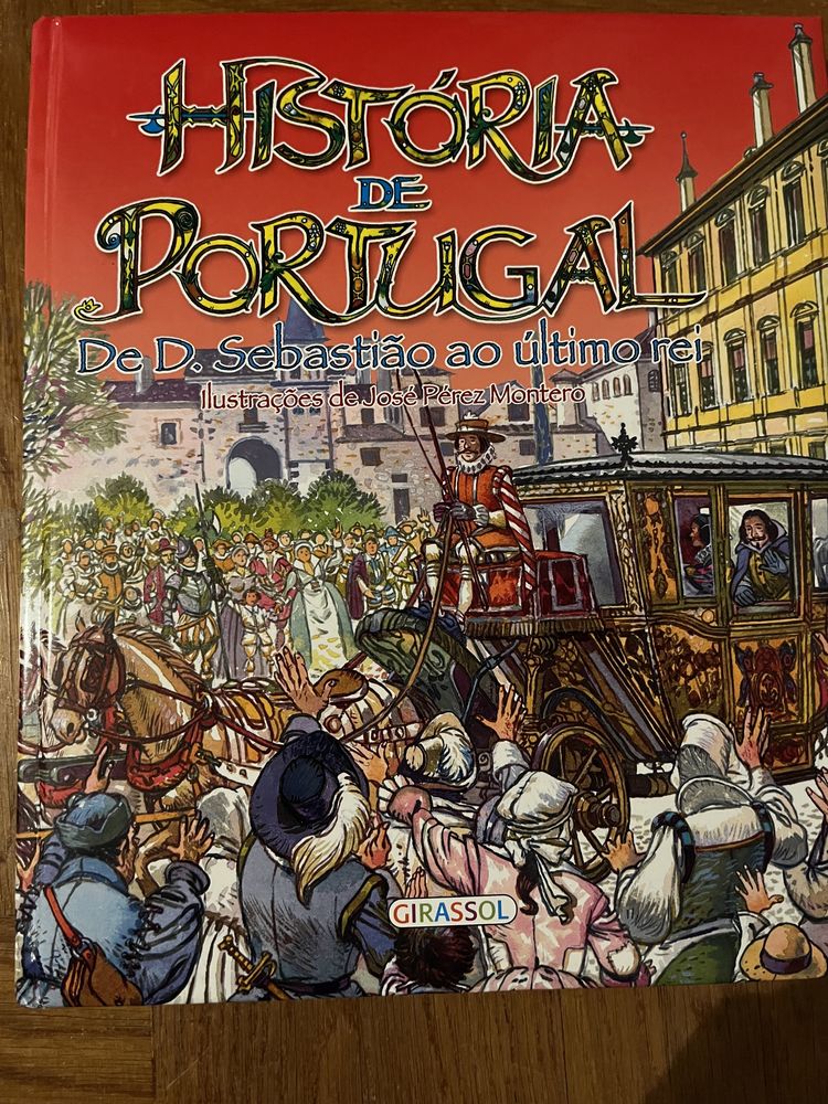 Historia de Portugal - Ilustrações José Pérez Montero