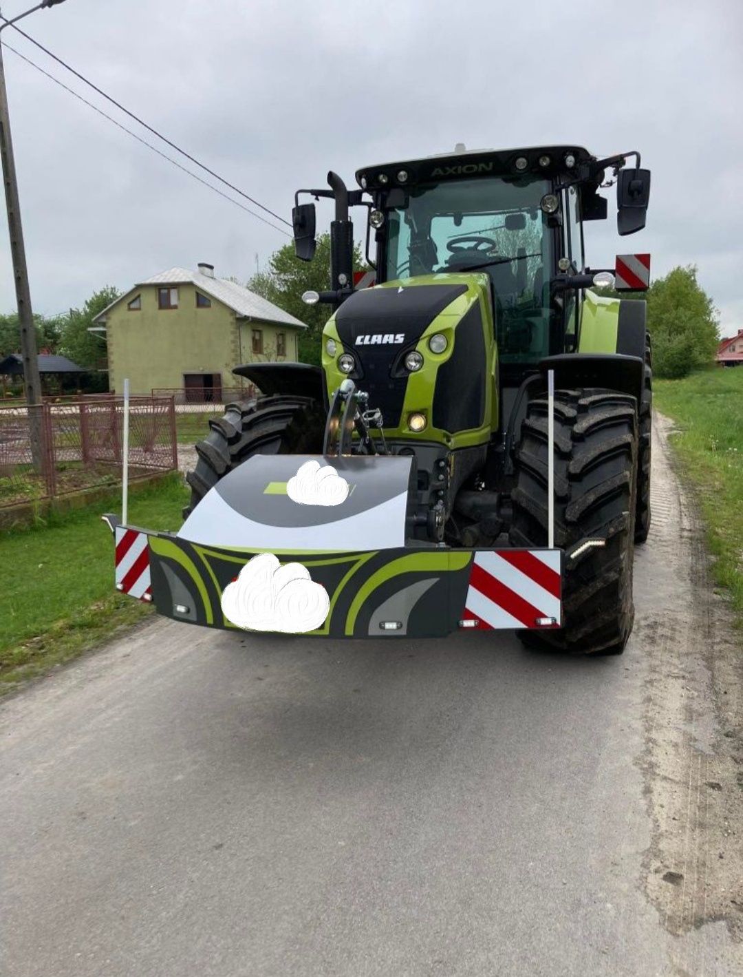 Balast, klocek, obciążnik,zderzak John Deere,Fendt, Claas,Valtra