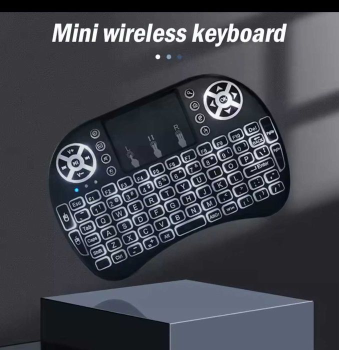 Безпровідна міні клавіатура, пульт, смарт ТВ, телевізорів, планшетів