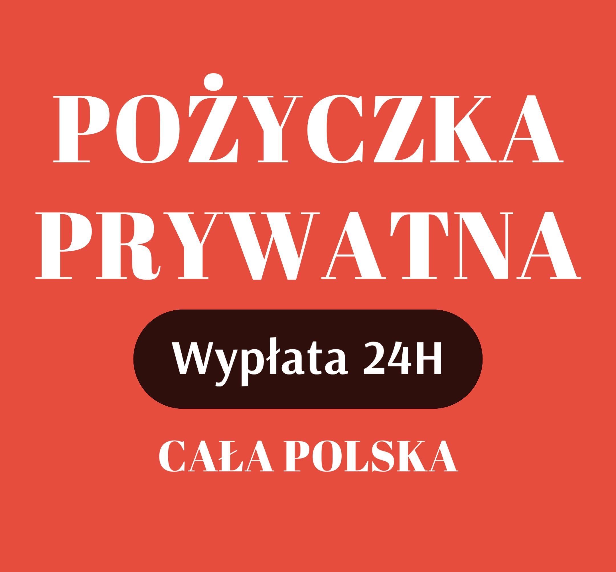 Prywatne pożyczki bez BIK, BIG, KRD. Spłata chwilówek - wypłata w 24h.