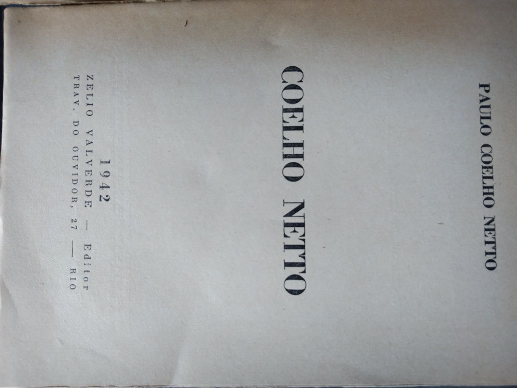 Livro antigo ( Coelho neto )