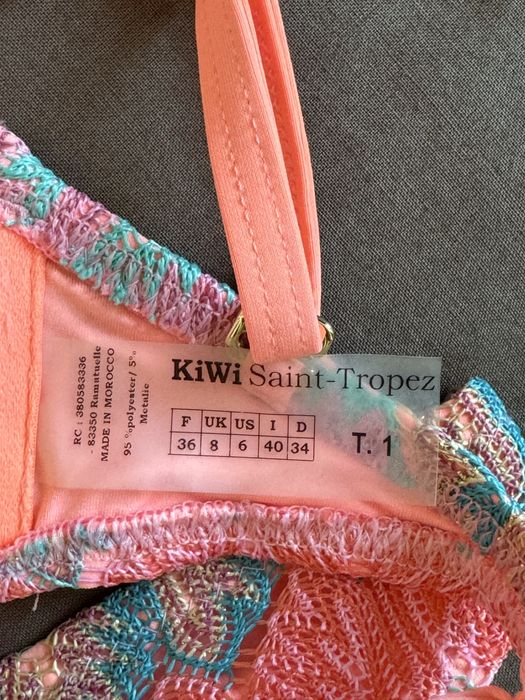 Bikini coral da KiWi Saint-Tropez