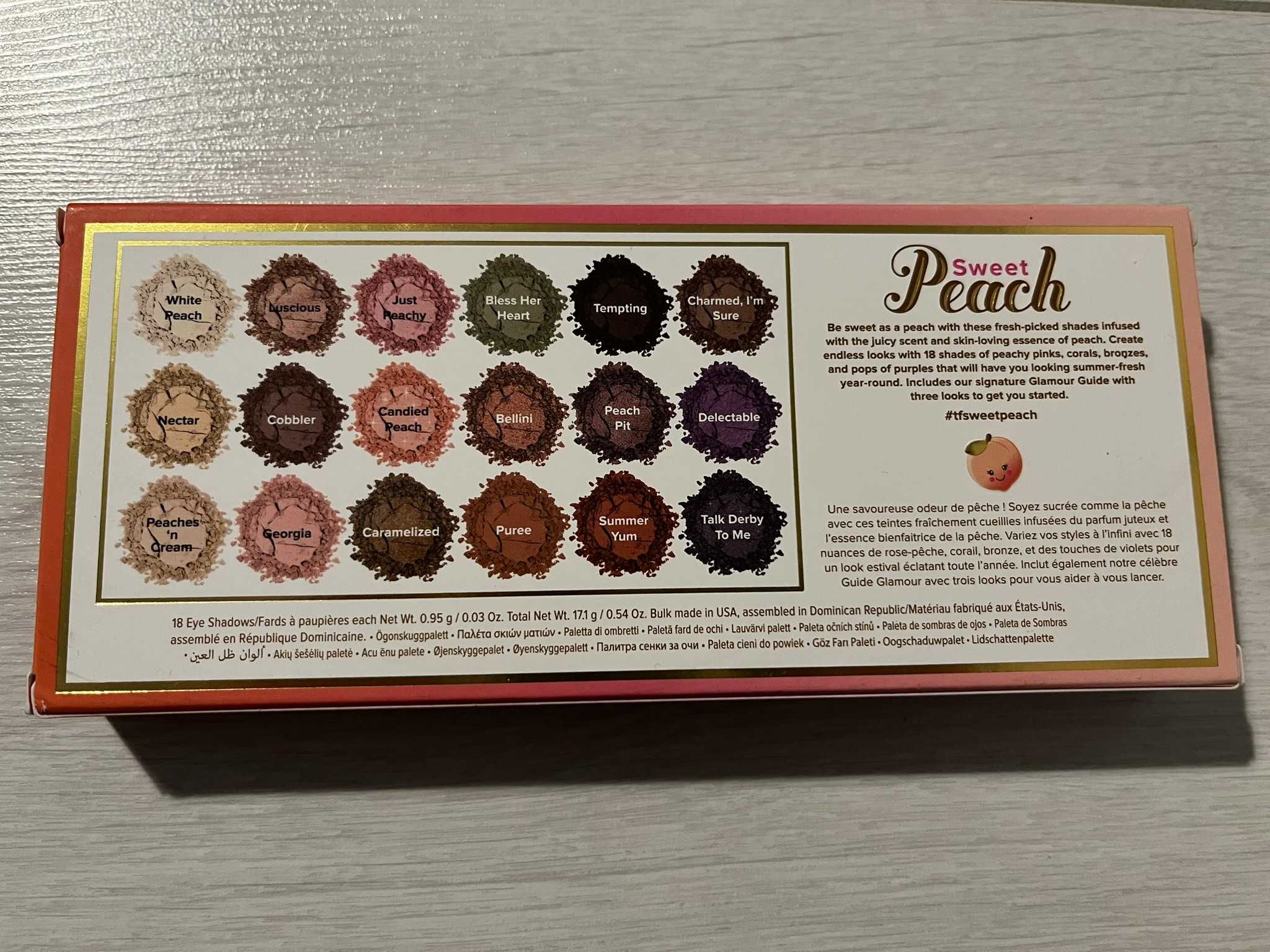 Paleta cieni do oczu - TOO FACED - Sweet Peach [nowa]