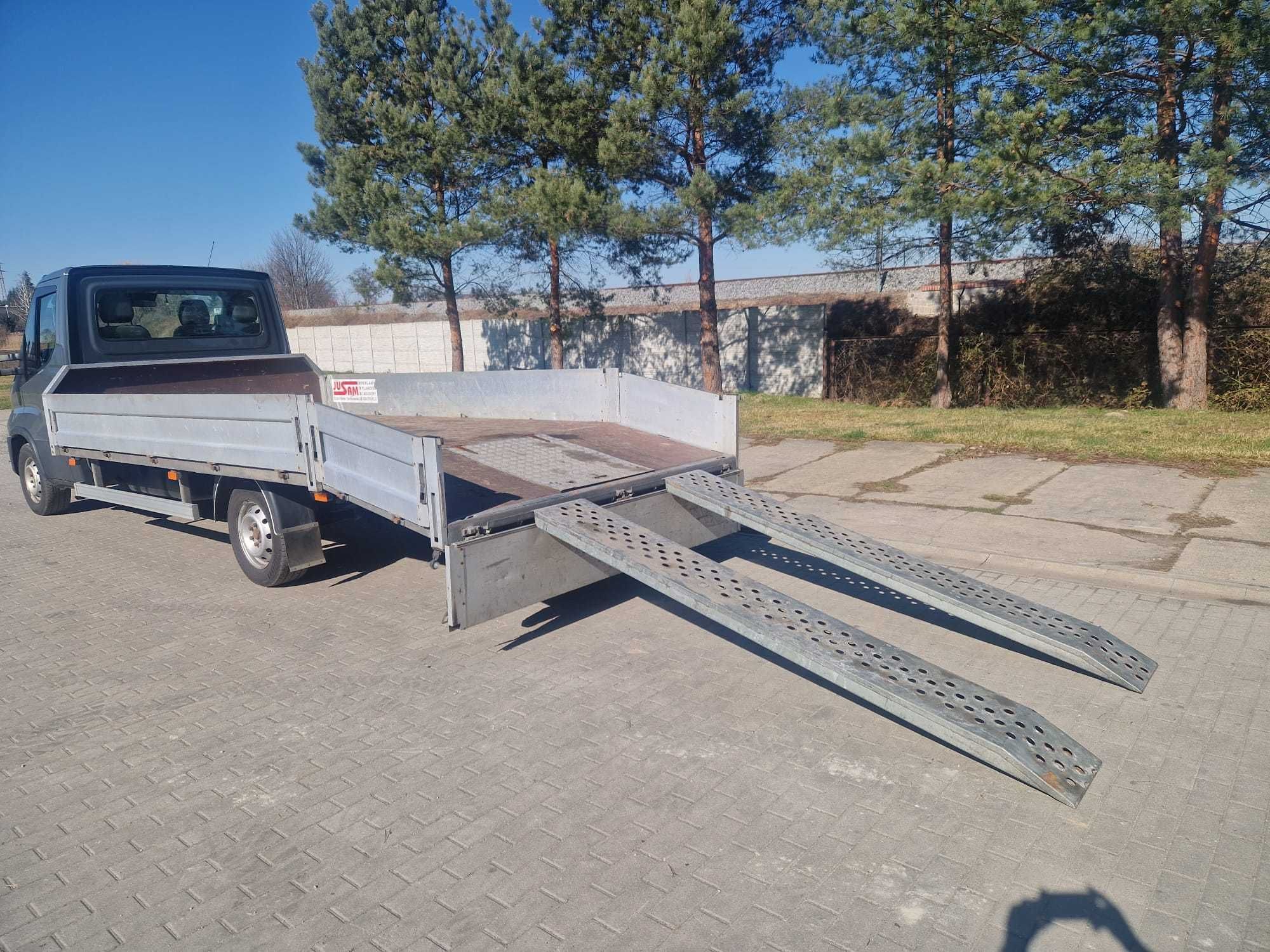 IVECO DAILY 35S18 z zabudową JUSAM + najazdy, 3.0 silnik