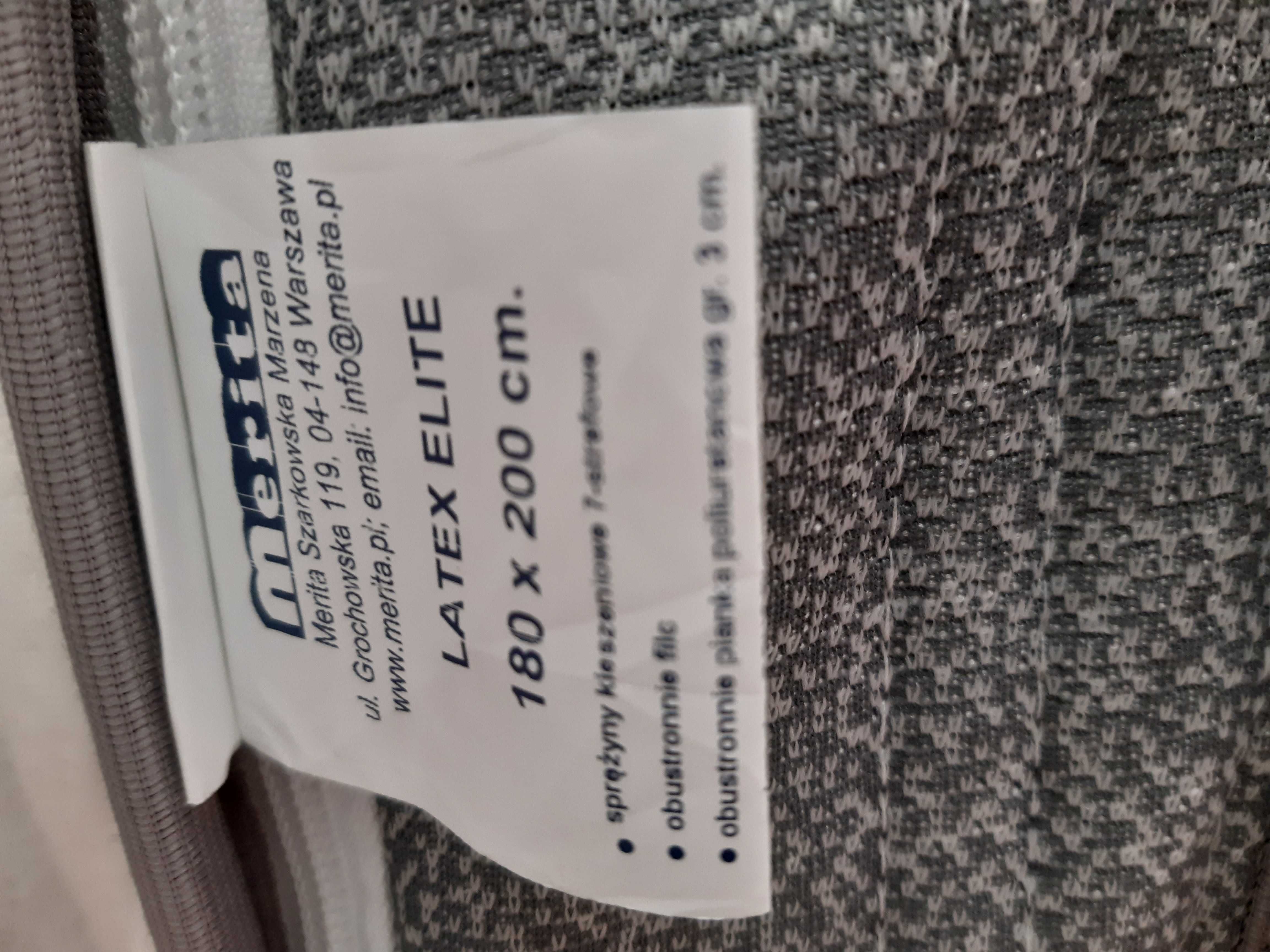 materac 180x200 latex elite