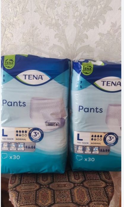 Трусики (памперсы) TENA L  Трусы 30 шт в 1 уп.