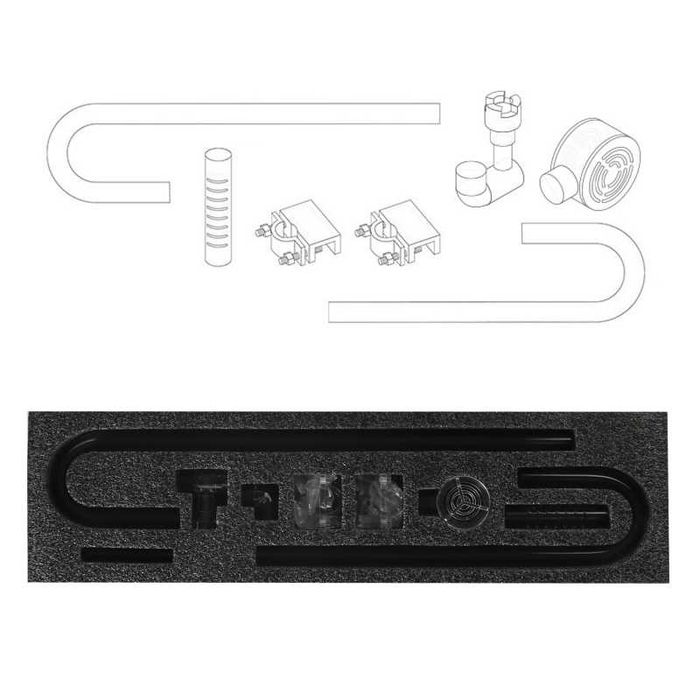 Neo Flow M Premium Skimmer v.2 - zestaw wlot i wylot 12/16
