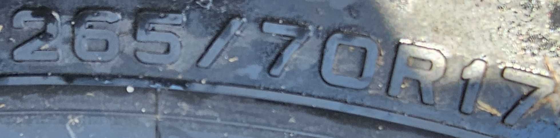 Opona terenowa 265/70R17 Falken *S